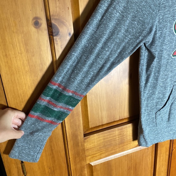 NHL Gray Womens Wild Sweatshirt Hoodie - Picture 2 of 4